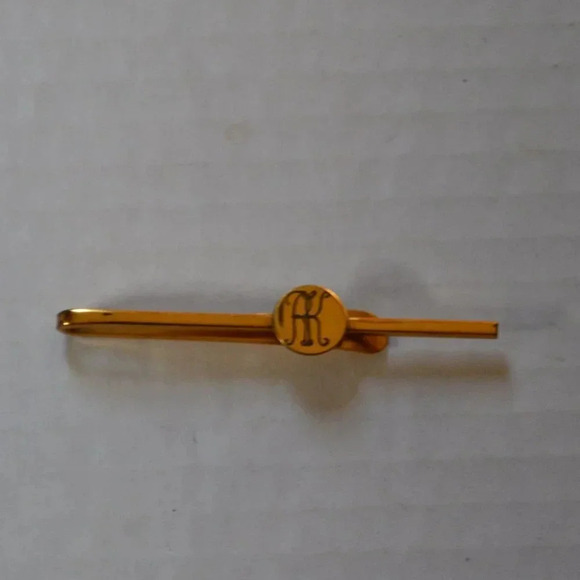 Monogram Tie Clip - Picture 2 of 5